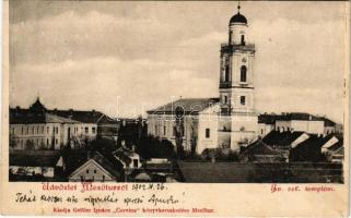 1902 Mezőtúr, Református templom. Gettler Ignác kiadása (fl)