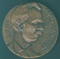 Szovjetunió DN "Charles De Coster" Br emlékérem T:1