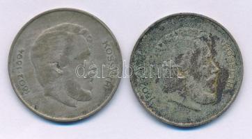 1947. 5Ft Ag "Kossuth" (2x) T:F patina
Adamo F8.1