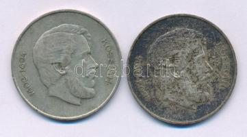 1947. 5Ft Ag "Kossuth" (2x) T:VF,F patina
Adamo F8.1