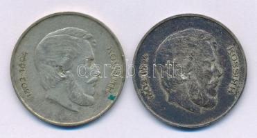 1947. 5Ft Ag "Kossuth" (2x) T:VF,F patina
Adamo F8.1