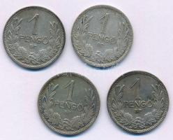 1927. 1P Ag (4db) T:XF,VF patina, kis ph
Adamo P6