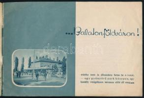 cca 1930 Balatonföldvár parcellázása alkalmából a Földvári Fürdő részvénytársaság által kiadott képe...