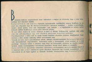 cca 1930 Balatonföldvár parcellázása alkalmából a Földvári Fürdő részvénytársaság által kiadott képe...