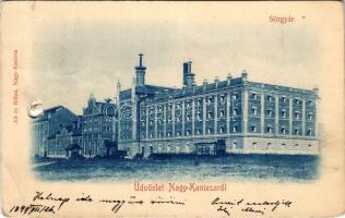 1899 Nagykanizsa, sörgyár. Alt és Böhm kiadása (b)