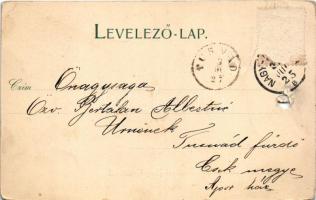 1899 Nagykanizsa, sörgyár. Alt és Böhm kiadása (b)