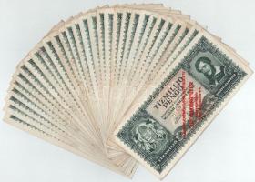 1945. 10.000.000P (30x), mindegyik "Magyar Éremgyűjtők Egyesülete XIX. Vándorgyűlése Sátoraljaújhely 1989. augusztus 4-6." felülbélyegzéssel T:F,VG, közte szép papír Adamo P26