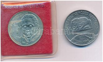 1980. 100Ft Ni "Szovjet-magyar közös űrrepülés" + 1983. 100Ft Cu-Ni-Zn "Simon Bolivár...