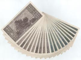 1945. 1.000.000P (10x) + 1946. 1.000.000MP (10x), mindegyik "Magyar Éremgyűjtők Egyesülete XIX....