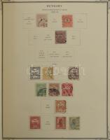 Magyar gyűjtemény a Krajcárosoktól az 1930-as évekig jobbakkal, benne portók, sorok is, előnyomott A...