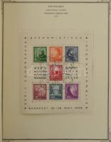 Magyar gyűjtemény a Krajcárosoktól az 1930-as évekig jobbakkal, benne portók, sorok is, előnyomott A...