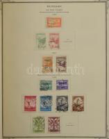 Magyar gyűjtemény a Krajcárosoktól az 1930-as évekig jobbakkal, benne portók, sorok is, előnyomott A...