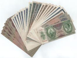 1930-1946. 10P - 1.000.000.000MP (9xklf,28db), mindegyik MÉE felülbélyegzésekkel (összesen 3xklf felülbélyegzés) T:F,VG, közte XF