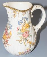 Sarreguemines kancsó, jelzett, repedésvonallal, m: 15 cm