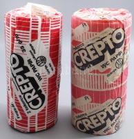 cca 1980 Crepto 2 csomag wc papír, bontatlan csomagban.