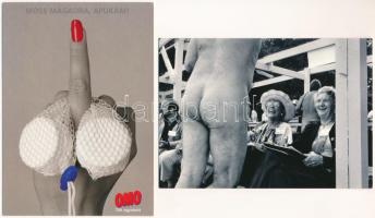 EROTIKA - 10 db MODERN képeslap és fotó / EROTIC - 10 modern postcards and photos