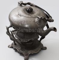 Antik ón teamelegítő, tartó, kis deformálódással, 28x24 cm