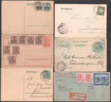 Németország 29 db küldemény, közte használatlan lap / Germany 29 covers, postcards