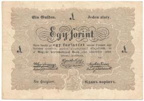 1848. 1Ft "Kossuth bankó" T:F folt / Hungary 1848. 1 Forint "Kossuth banknote" C:F spotted Adamo G104, Krause P#S111