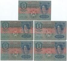 1913. 20K (10x) T:F,VG