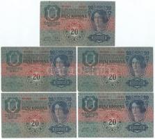 1913. 20K (10x) T:F,VG