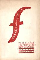 Vass Elemér festőművész gyűjteményes kiállítása a Fränkel Szalonban. [Kiállítási katalógus] (1938). (Budapest), 1938. (Fränkel József - Athenaeum ny.) 12 + [4] p. Vass Elemér (1887-1957) festőművész, az Iparművészeti Iskolában Pap Henrik tanítványa volt. Az első világháborúban hadi festőként dolgozott. Olasz és francia tanulmányutak után az Ernst-Múzeum tárlatain 1921-től szerepelt, később Zebegényben telepedett le. A posztnagybányai stílusban alkotó művész 1938. január 30-a és 1938. február 13-a között mutatkozott be a Fränkel Szalonban. A tárlaton a művész 33 festménye szerepelt; katalógusunkban hat alkotás reprodukciója szerepel, a festő munkásságát Rózsa Miklós méltatja. Fűzve, illusztrált kiadói borítóban, jó példány.