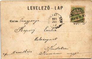 1904 Őrhalom, Mária major, villa, szőlő. photo (szakadás / tear)