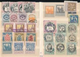 1868-1934 64 db klf régi okmánybélyeg