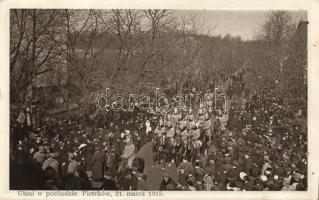 Pietrów Uhlan cavalrymen military march