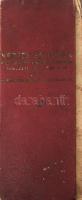 1948 Bp.-Rákosszentmihály, ,,Daloskönyv. Készült 1948. évben November 12-én Pálffy Ernő részére. Magyar nóta és táncdalok." Kézzel írt, ill. kivágásokból beragasztott dalszövegek gyűjteménye, összesen kb. 60 oldalon, viseltes egészvászon-kötésben, 33x14 cm