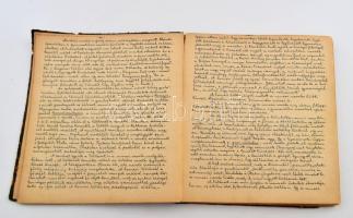 cca 1922 Székely György: A filozófia és paedagogia története. - - dr. egyetemi m. tanár előadásai ut...