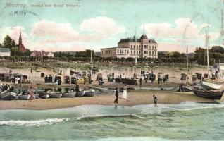 Miedzyzdroje beach and Hotel Victoria  (EB)