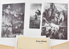 Berkovits Ilona: Zichy Mihály. Bp., 1977., Corvina,(Offset-ny.), 4+8 p.+12 (reprodukciók) t. Magyar,...