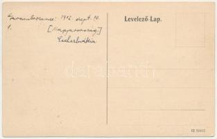 1912 Garamberzence, Hronská Breznica; vasútállomás / railway station