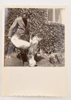 cca 1940 Vadászati fotó tétel, összesen 23 db, azonosítandó erdélyi helyszín, 9x6,5 cm és 8,5x13,5 c...