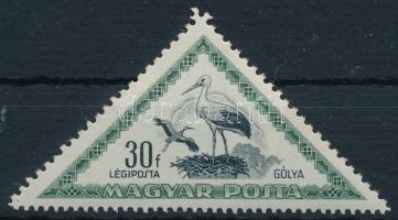 1953 Madarak 30f számvízjellel