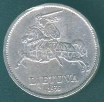 Litvánia 1936. 10L Ag T:2/3 ph.