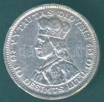 Litvánia 1936. 10L Ag T:2/3 ph