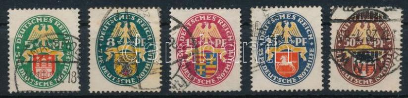 Deutsches Reich 1928 Mi 425-429 (Mi EUR 200,-)
