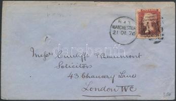 1879 Helyi levél "MANCHESTER"
