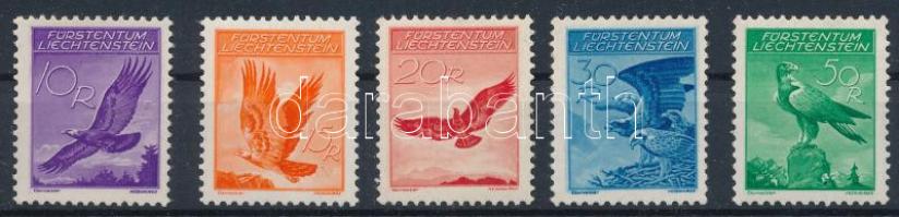 Liechtenstein 1934 Mi 143-147 (Mi EUR 280,-)