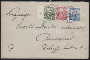 1918 Levél "MAGYAR KÖZTÁRSASÁG" alkalmi bélyegzéssel