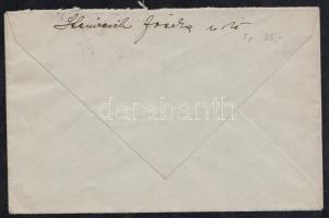 1918 Levél "MAGYAR KÖZTÁRSASÁG" alkalmi bélyegzéssel