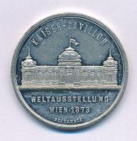 Ausztria 1873. "I. Ferenc József osztrák császár, magyar király, cseh király, stb. / Császári Pavilon - 1873-as bécsi Világkiállítás" kétoldalas alumínium ötvözet emlékérem. Szign: "A.S." (27mm) T:XF,VF Austria 1873. "Franz Joseph I. Kaiser v. Oesterreich, Koenig v. Ung. Koenig v. Boehm. ETC. / Kaiser-Pavillon - Weltausstellung Wien 1873" two-sided Al alloy medallion. Sign: "A.S." (27mm) C:XF,VF