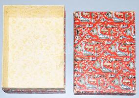 cca 1920 Floris bonbonos doboz , Kozma Lajos (1884-1948) grafikus terve alapján. / cca 1920 Lajos Ko...