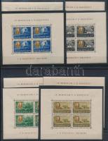 1947 Roosevelt egyenes állású kisívsor (120.000) (ráncok, gumihibák / creases, gum disturbances)