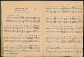 1919 Internationale - kommunista himnusz, 4p 16 cm