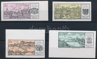 1971 Budapest '71 (III.) vágott sor (3.000)