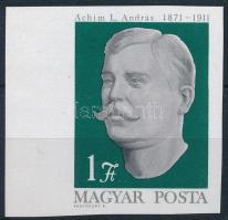 1971 Áchim L. András ívszéli vágott bélyeg