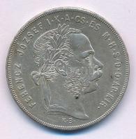 1879KB 1Ft Ag "Ferenc József / Középcímer" T:XF
Adamo M15